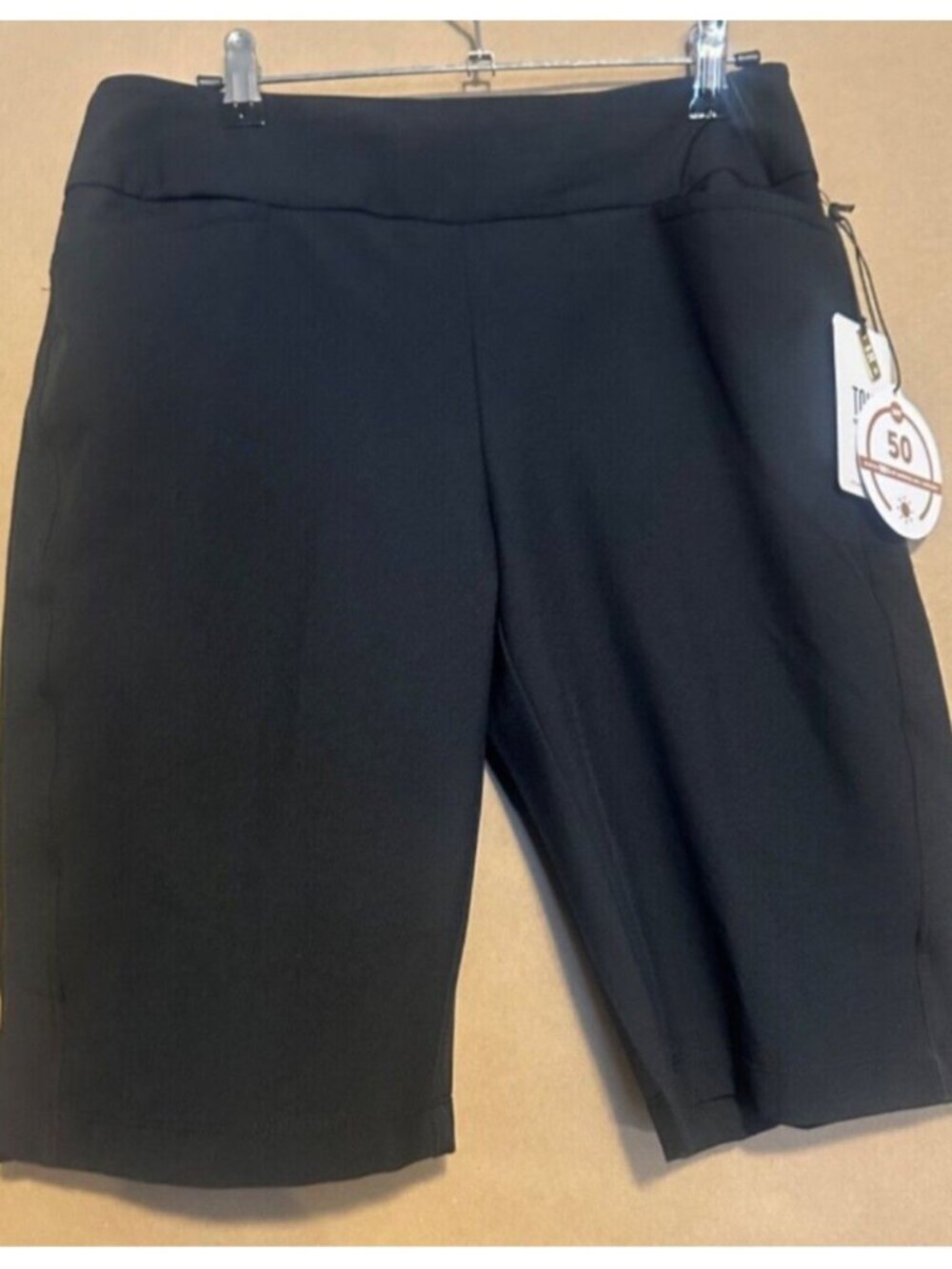 NWOT TAIL White Label Golf Performance Shorts, Black, 6